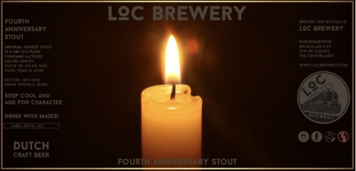 LOC Brewery Fourth Anniversary Stout