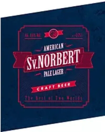 Klášterní Pivovar Strahov / Sv. Norbert American Pale Lager (2024)