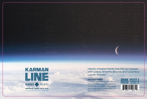 Icarus Brewing Karman Line