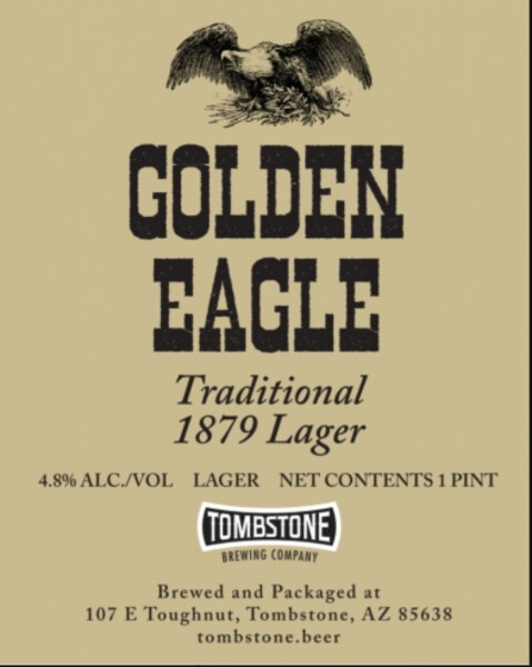 Tombstone Brewing Company Golden Eagle