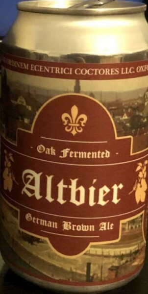 OEC Brewing (Ordinem Ecentrici Coctores) Altbier - Oak Fermented