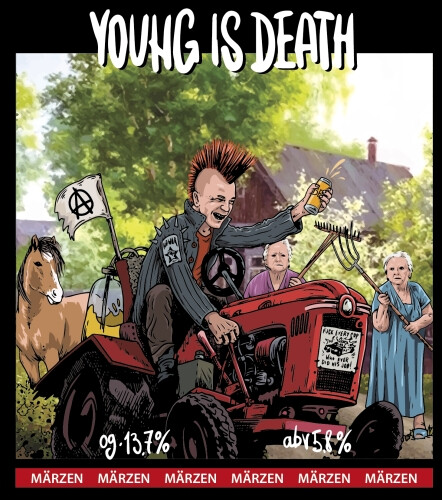 MainStream Brewery Paranoia Young Is Death