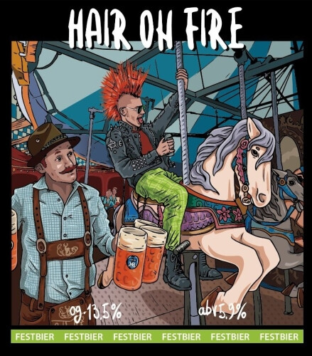 MainStream Brewery Paranoia Hair On Fire