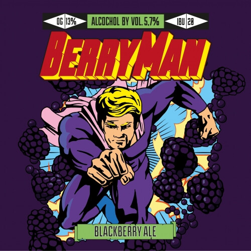 Big Village Brewery BerryMan (BlackBerry ed.)