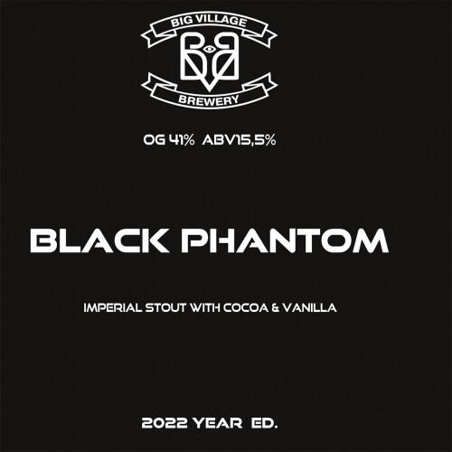 Big Village Brewery Black Phantom (2022 Year Ed.)