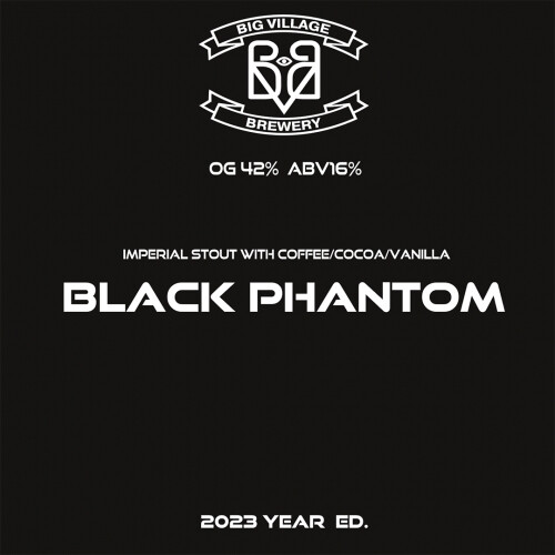 Big Village Brewery Black Phantom (2023 Year Ed.)