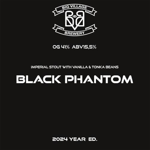 Big Village Brewery Black Phantom (2024 Year Ed.)
