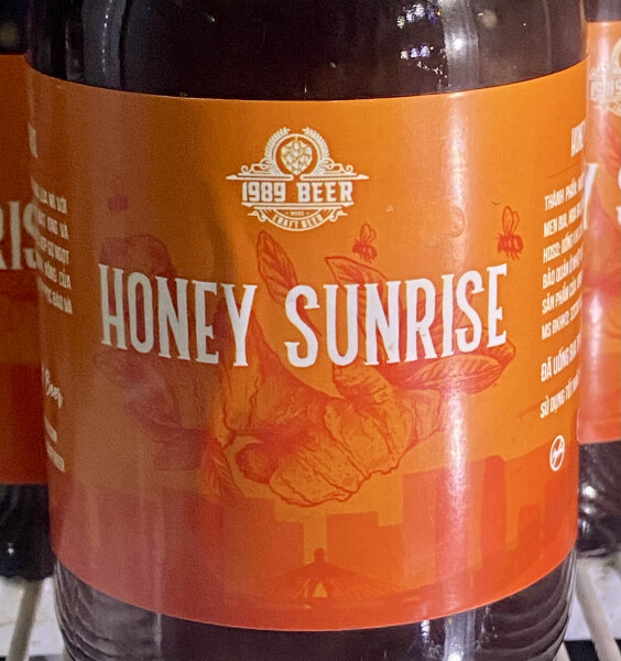 1989 Beer Honey Sunrise