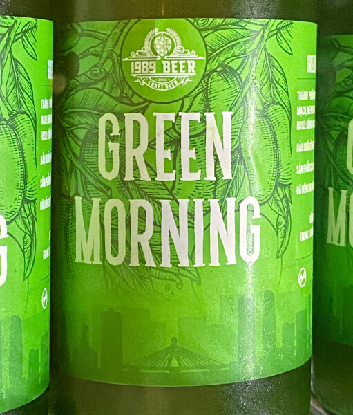 1989 Beer Green Morning
