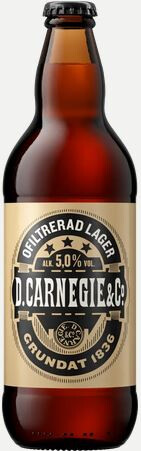 Carlsberg Sverige Carnegie Ofiltrerad Lager