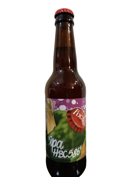 Poch's Cervesa Artesana IPA HBC 586