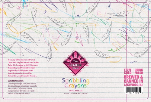Icarus Brewing Scribbling Crayons