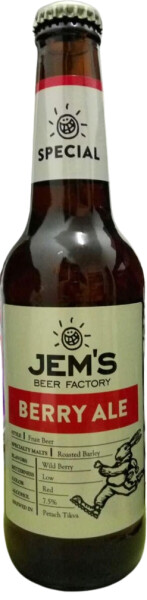 Jem's Beer Factory Berry Ale