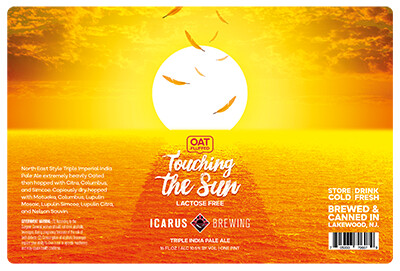 Icarus Brewing Touching the Sun: Oat Fluffed