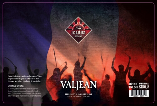 Icarus Brewing Valjean French Saison