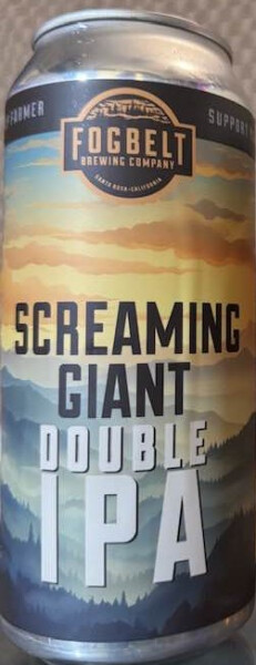 Fogbelt Brewing Company Screaming Giant