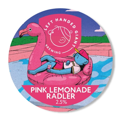 Left Handed Giant Brewing Co. Pink Lemonade Radler