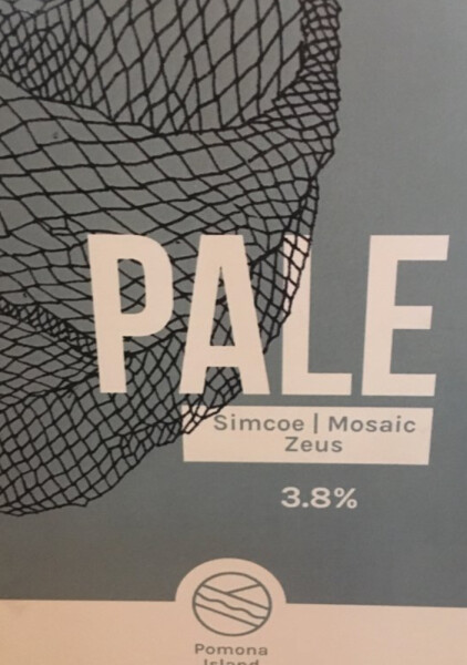 Pomona Island Brew Co. Pale - Simcoe Mosaic Zeus