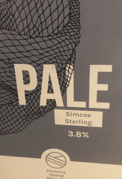 Pomona Island Brew Co. Pale - Simcoe Sterling