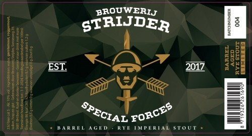 Brouwerij Strijder Special Forces - #4 Barrel Aged Rye Imperial Stout