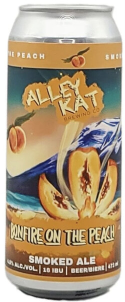 Alley Kat Brewing Company Bonfire On the Peach