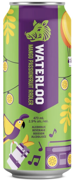 Waterloo Brewing Company Mango Passionfruit Radler