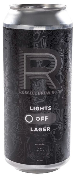 Russell Brewing Company Lights Off Lager