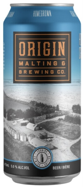 Origin Malting & Brewing Homegrown Lager