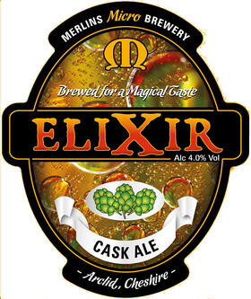 Merlins Micro Brewery (Cheshire) Elixir