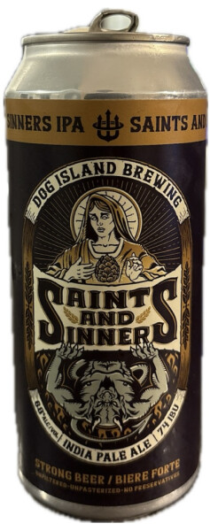 Dog Island Brewing Saints and Sinners IPA