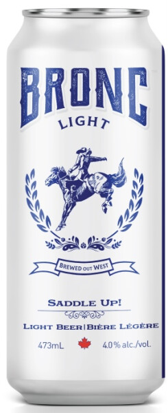 Last Spike Brewery Bronc Light