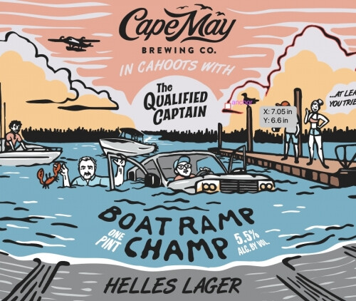 Cape May Brewing Company Boat Ramp Champ
