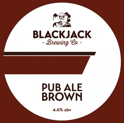 Blackjack Brew Co Pub Ale Brown