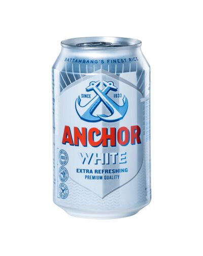 Cambodia Brewery Anchor White