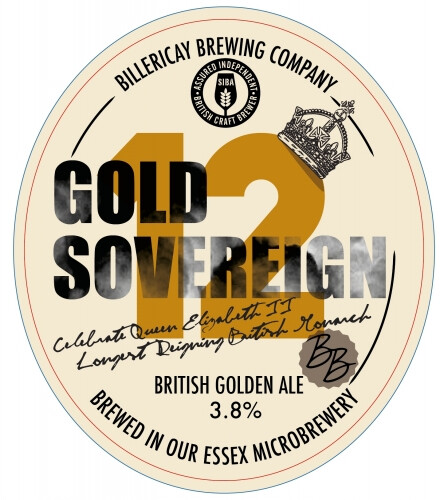 Billericay Brewing Co. Gold Sovereign