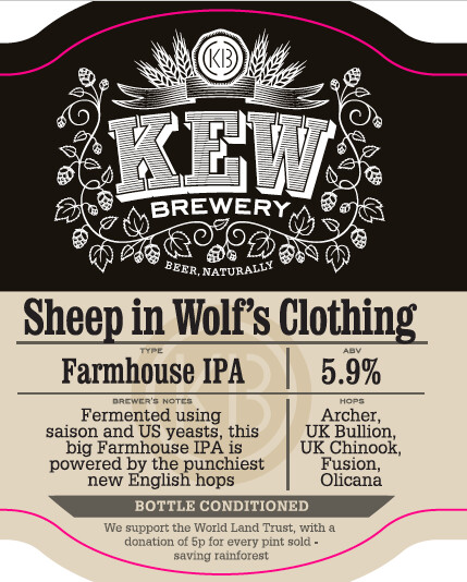 Kew Brewery Sheep In Wolf's Clothing