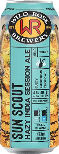 Wild Rose Brewery Sun Scout Hazy India Session Ale