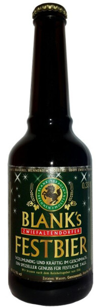 Blank's Brauerei Festbier