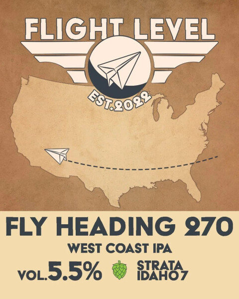 Flight Level Brewing Fly Heading 270