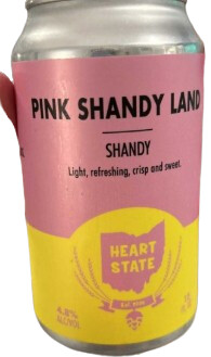 Heart State Brewing Company Pink Shandy Land