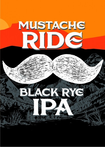 Sawtooth Brewery Mustache Ride Black Rye IPA