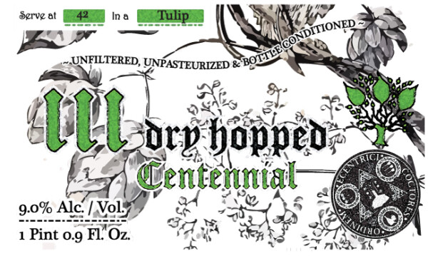 OEC Brewing (Ordinem Ecentrici Coctores) III (Blend #1) Centennial