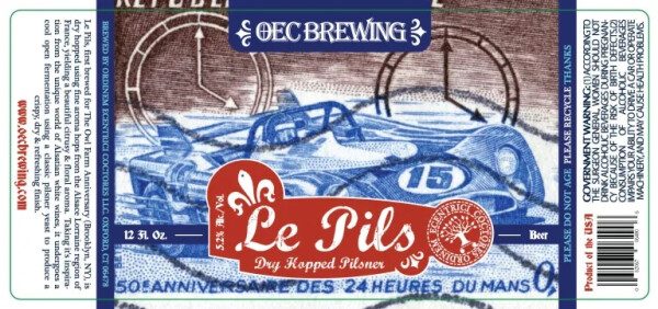OEC Brewing (Ordinem Ecentrici Coctores) Le Pils