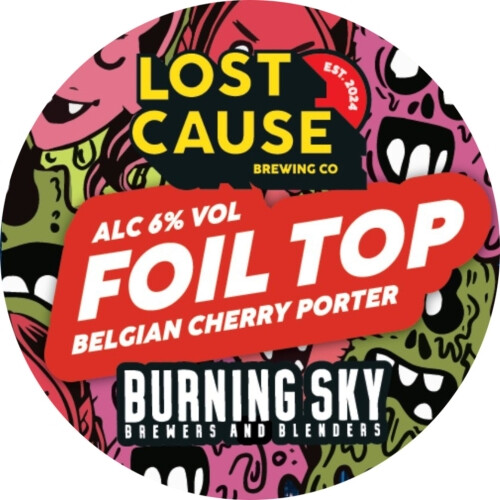 Lost Cause Brewing Co. Foil Top