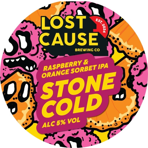 Lost Cause Brewing Co. Stone Cold - Raspberry & Orange