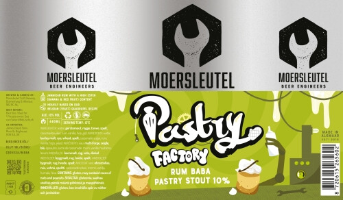 Moersleutel Craft Brewery Pastry Factory - Rum Baba