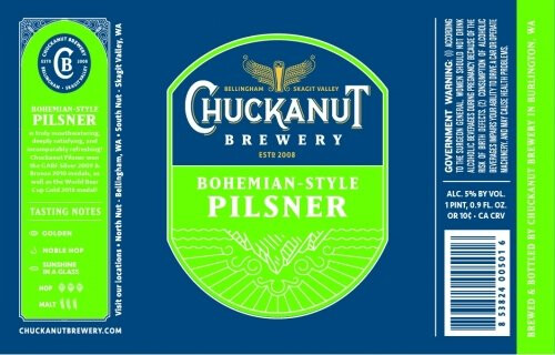 Chuckanut Brewery Bohemian Pilsner