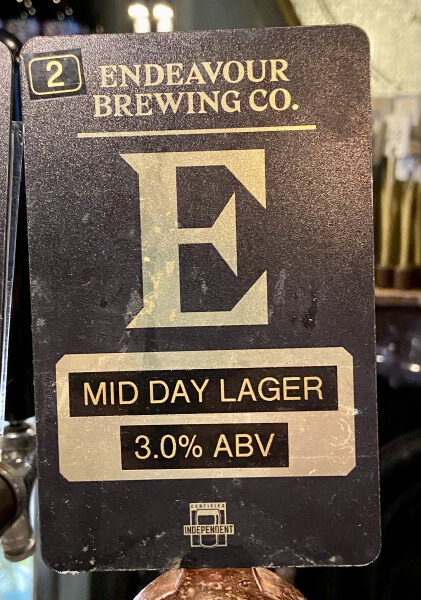 Endeavour Brewing Co Mid-day Lager