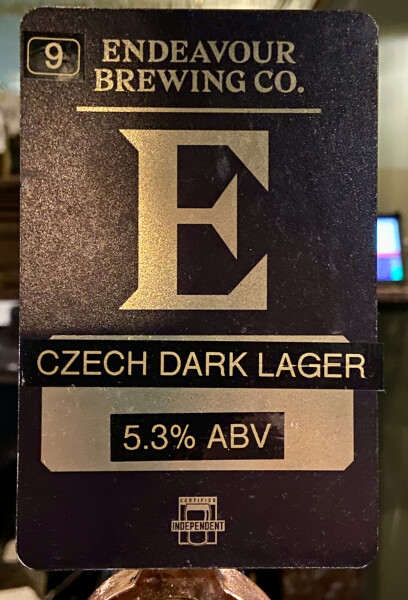 Endeavour Brewing Co Czech Dark Lager