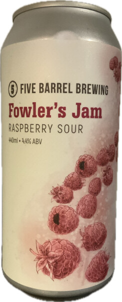 Five Barrel Brewing Fowler’s Jam